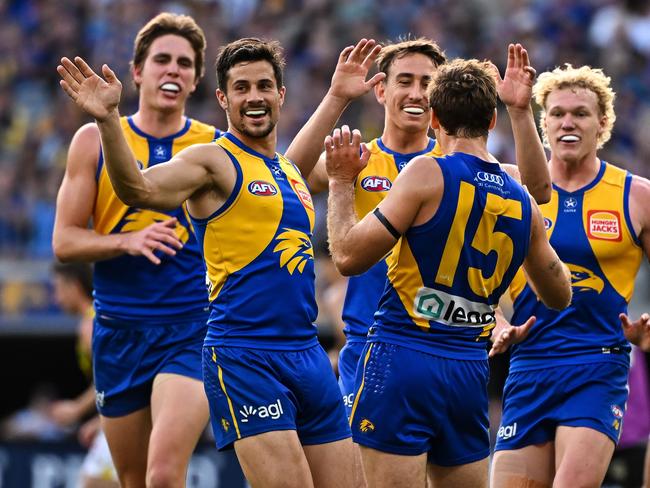 Liam Duggan is set for a new deal in the west. Picture: Daniel Carson/AFL Photos via Getty Images