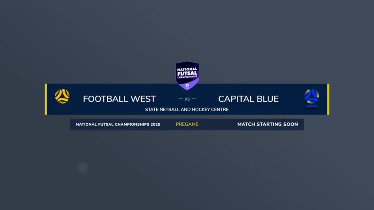 Replay: Football West v Capital Football Blue (U12 Boys) - 2025 National Futsal Championships Day 1