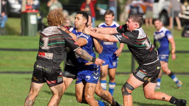 Brandon Williams in action for Grafton. Picture: D Wigley