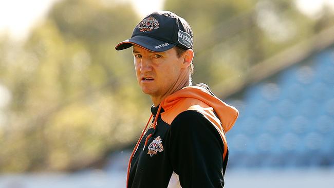 Former Wests Tigers coach Jason Taylor.