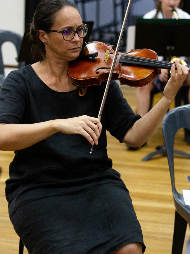 Angela Ulbl joined the Bundaberg Youth Orchestra after starting music as part of a school program.