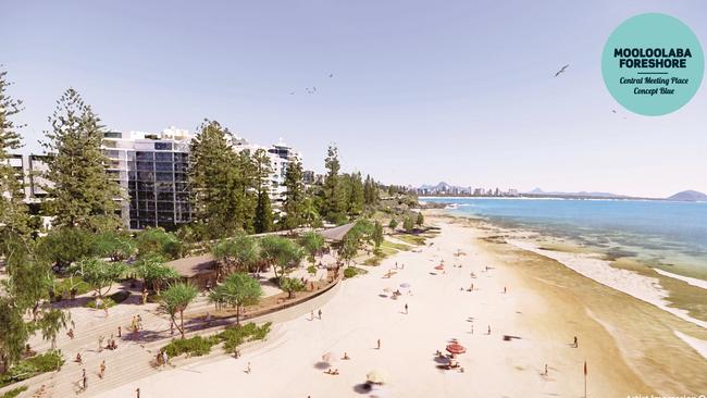 Mooloolaba Central Meeting Place concept.