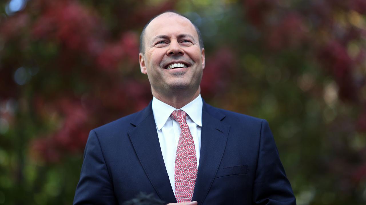 Treasurer Josh Frydenberg says ‘Australia is coming back’. Picture: Gary Ramage