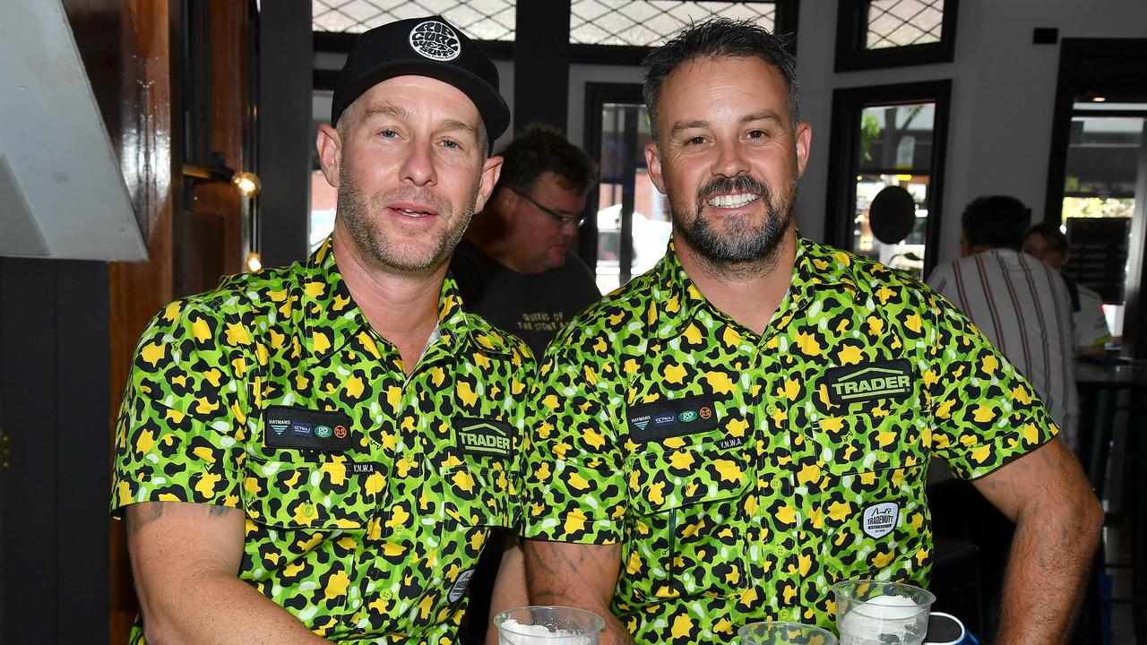 People at Easy Times Brewing ahead of day one of the Gabba Test vs. the West Indies. Thursday January 25, 2024. Picture, John Gass