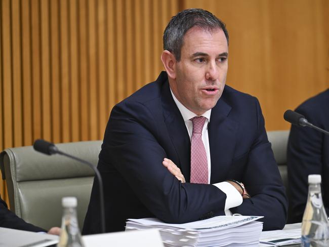 CANBERRA, AUSTRALIA  - NewsWire Photos - November 29, 2024: Federal Treasurer Jim Chalmers holds a meeting with the State TreasurerÃ¢â¬â¢s at Parliament House in Canberra. Picture: NewsWire / Martin Ollman