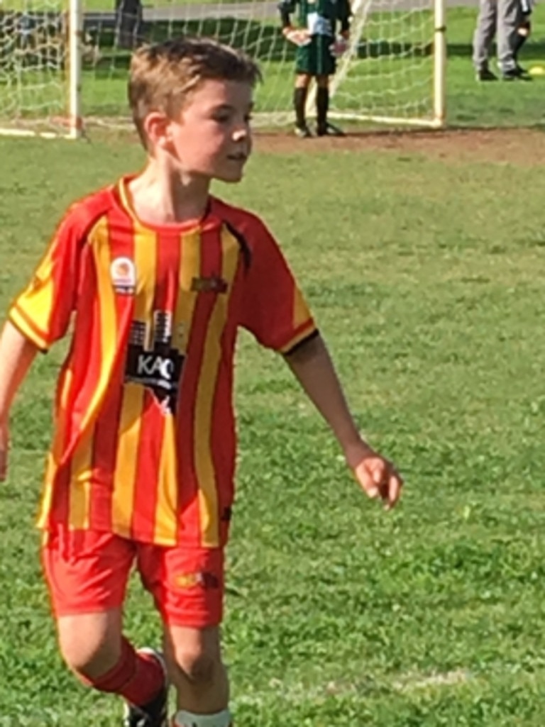 SA Little Legend Adam Pivato, 9, Metrostars played an outstanding game and scored an amazing matchwinning goal. Adam loves the game and shows great sportsmanship. He lives and breathes soccer and loves being out on the field. He always strives to do his best. Picture supplied.