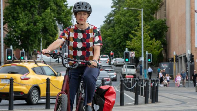 Alison Hetherington of the Bicycle Network. Picture: Mireille Merlet