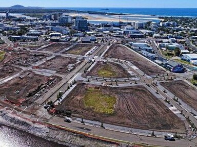 The site of the new Maroochydore CBD in September. Picture: Supplied