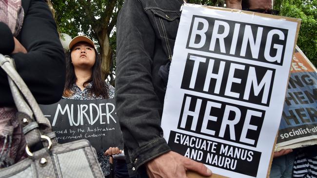 Protesters in Sydney. (Pic: Troy Snook)