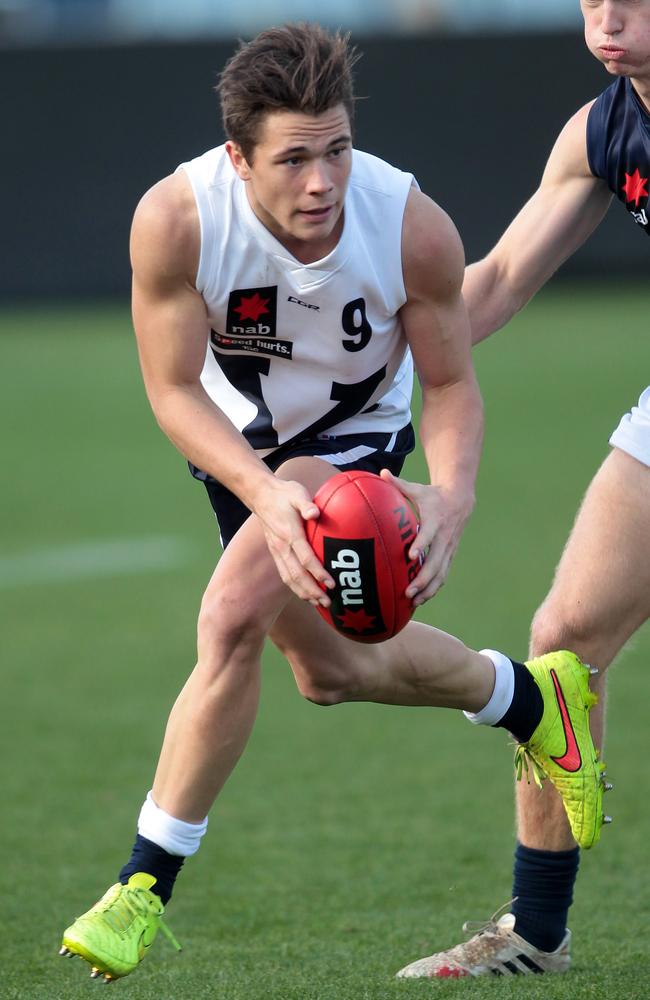 Gippsland’s Ben Ainsworth is a chance to be drafted with pick No.1 Picture: Glenn Ferguson