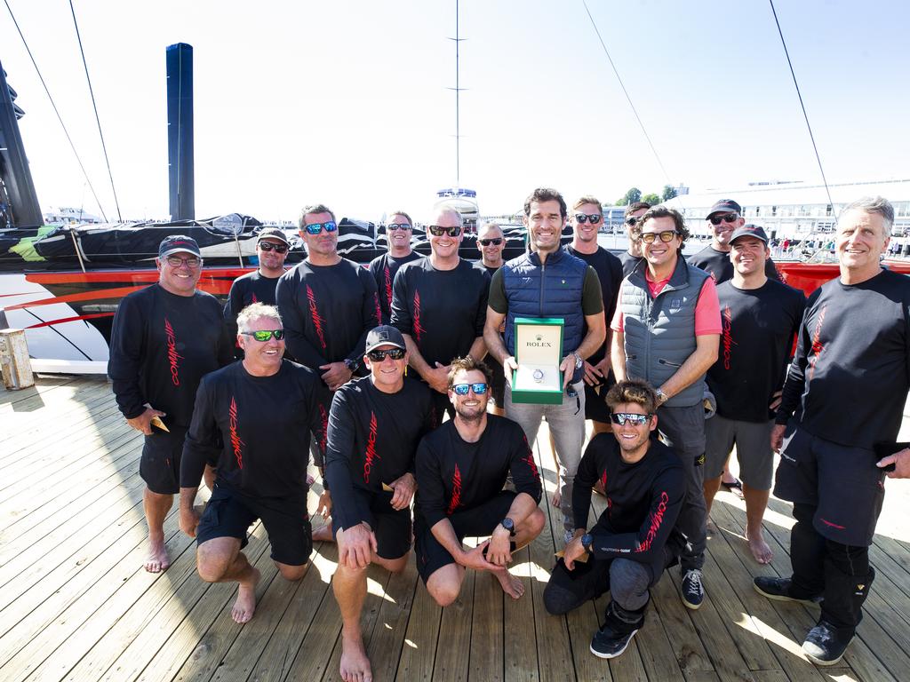 crew of comanche yacht