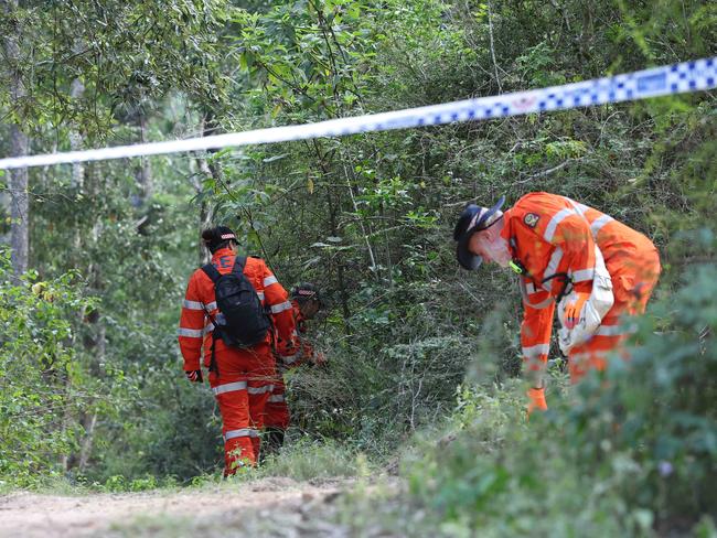 Police and SES conducted a search in Good Night Scrub National Park. Picture: Adam Head/ NewsWire