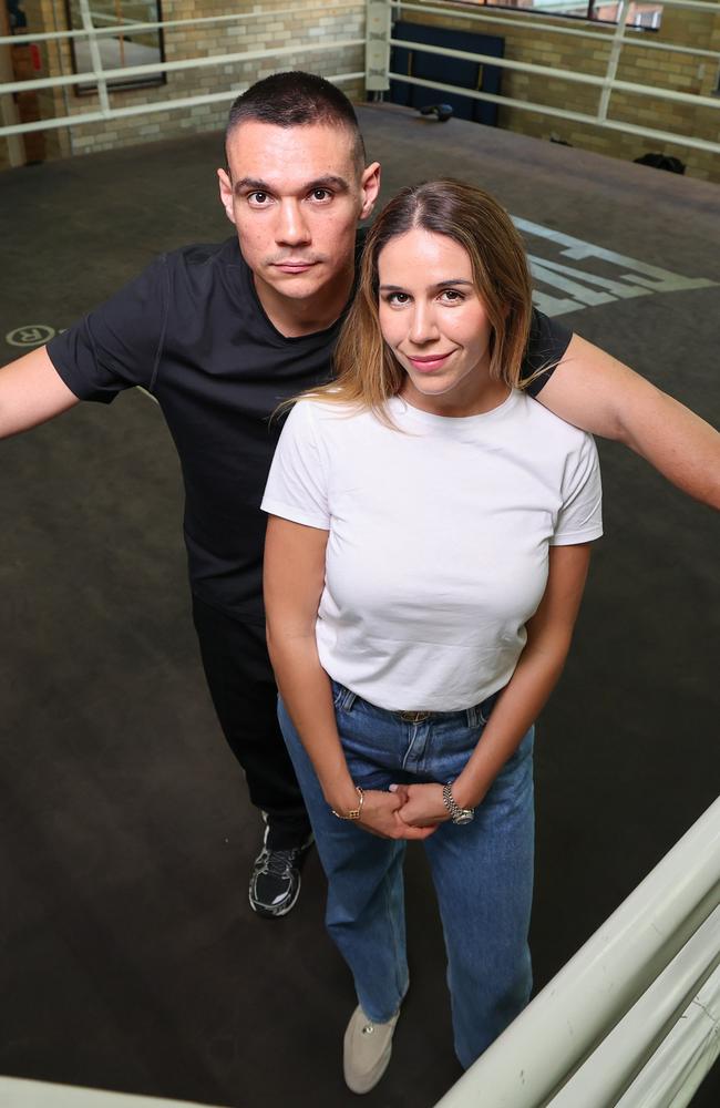 Tszyu was in the process of moving in with his then girlfriend Alex when he got the call up to spar Manny Pacquiao in 2019. Picture: Dylan Coker / Daily Telegraph
