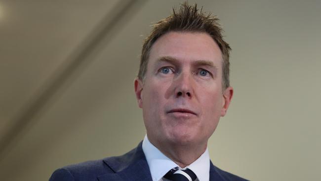 Attorney-General Christian Porter at Parliament House in Canberra. Picture: Kym Smith