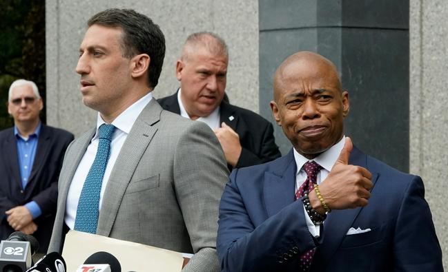 Eric Adams Adams is the first sitting New York mayor to be criminally indicted