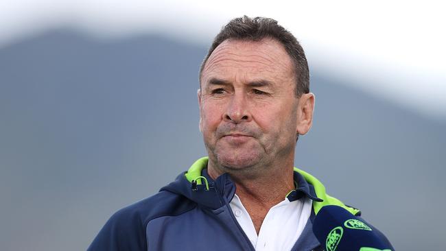 Ricky Stuart is set to be banned from this weekend’s Raiders game. (Photo by Mark Kolbe/Getty Images)