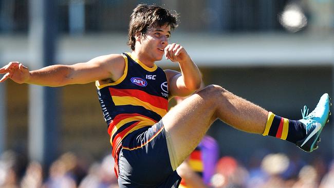 Potential cash cow Darcy Fogarty was very impressive for the Crows. Picture: Getty