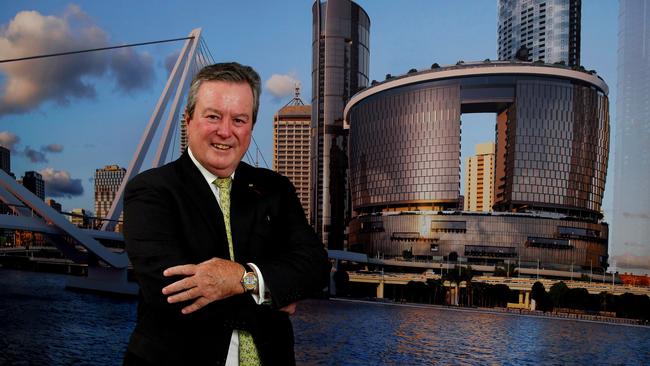 Star chiarman John O’Neill at the Queens Whart development. Picture: AAP