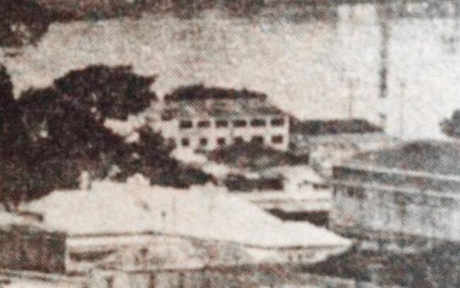 Old images as seen on the Lost Ipswich Facebook page. Members on the page are trying to determine what the white building in the middle of this image is. Photo: Contributed. Picture: Contributed