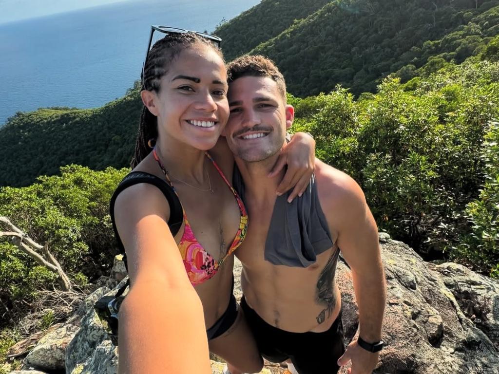 Mary Fowler and Nathan Cleary enjoyed the Australian summer together.