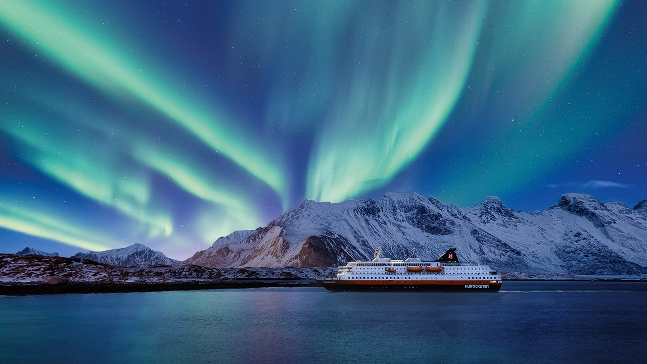 Hurtigruten offers a Northern Lights promise - if you don't see it, you get another cruise.
