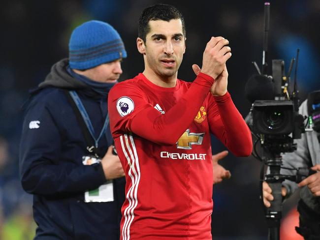 Henrikh Mkhitaryan. / AFP PHOTO / Ben STANSALL