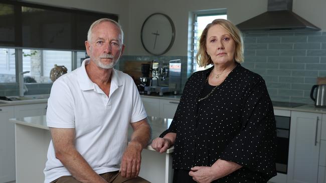 Andy Read and his wife Michelle. Picture: John Feder/The Australian.