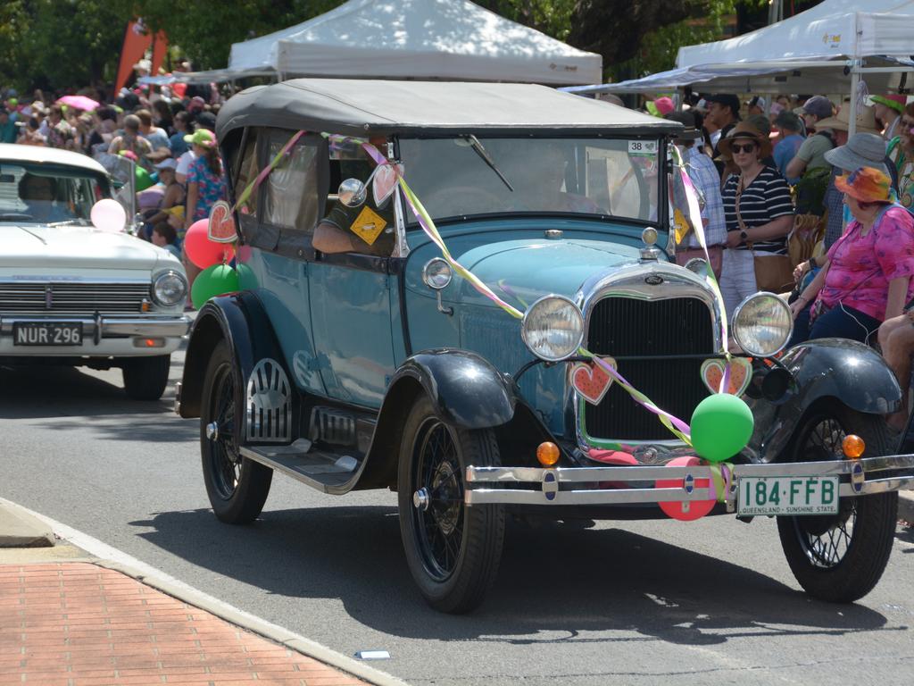 Thousands were in attendance at the Melon Fest parade