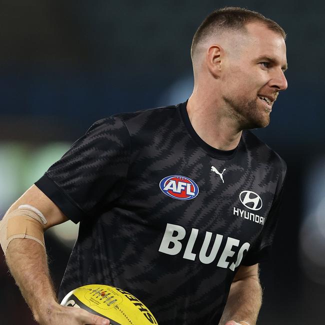 Sam Docherty is poised to start the year in Carlton’s midfield.