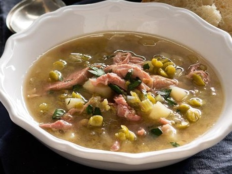 Pea and ham soup.