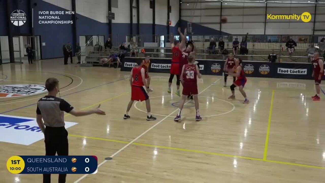 Replay: Queensland v South Australia (IB Men) – 2025 Basketball Australia U20's & Ivor Burge National Championships Day 2