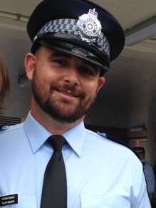 Constable Clayton Baker was working in Childers when he was suspended and then sacked from the Queensland Police Service. He wants his job back.