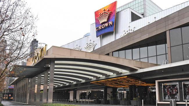 The Crown casino in Melbourne. Picture: AFP