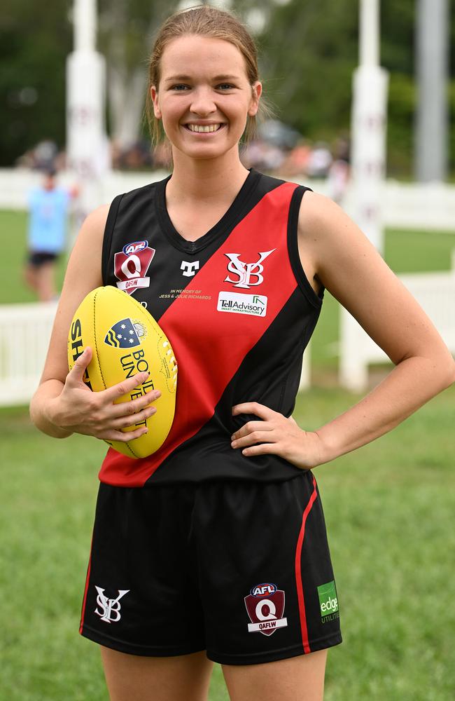 QAFLW captain Lucy Bellinger (Yeronga). Picture: Lyndon Mechielsen