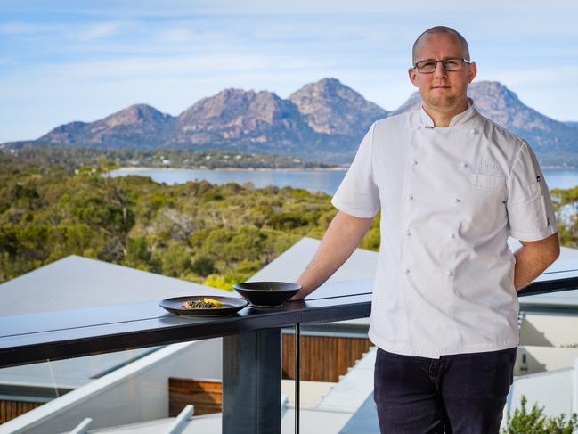 Chef Iain Todd of Saffire Freycinet. Picture: SUPPLIED