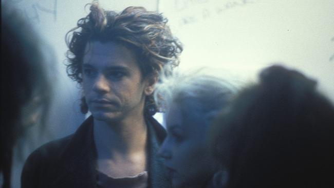 Michael Hutchence is a still from Mystify.