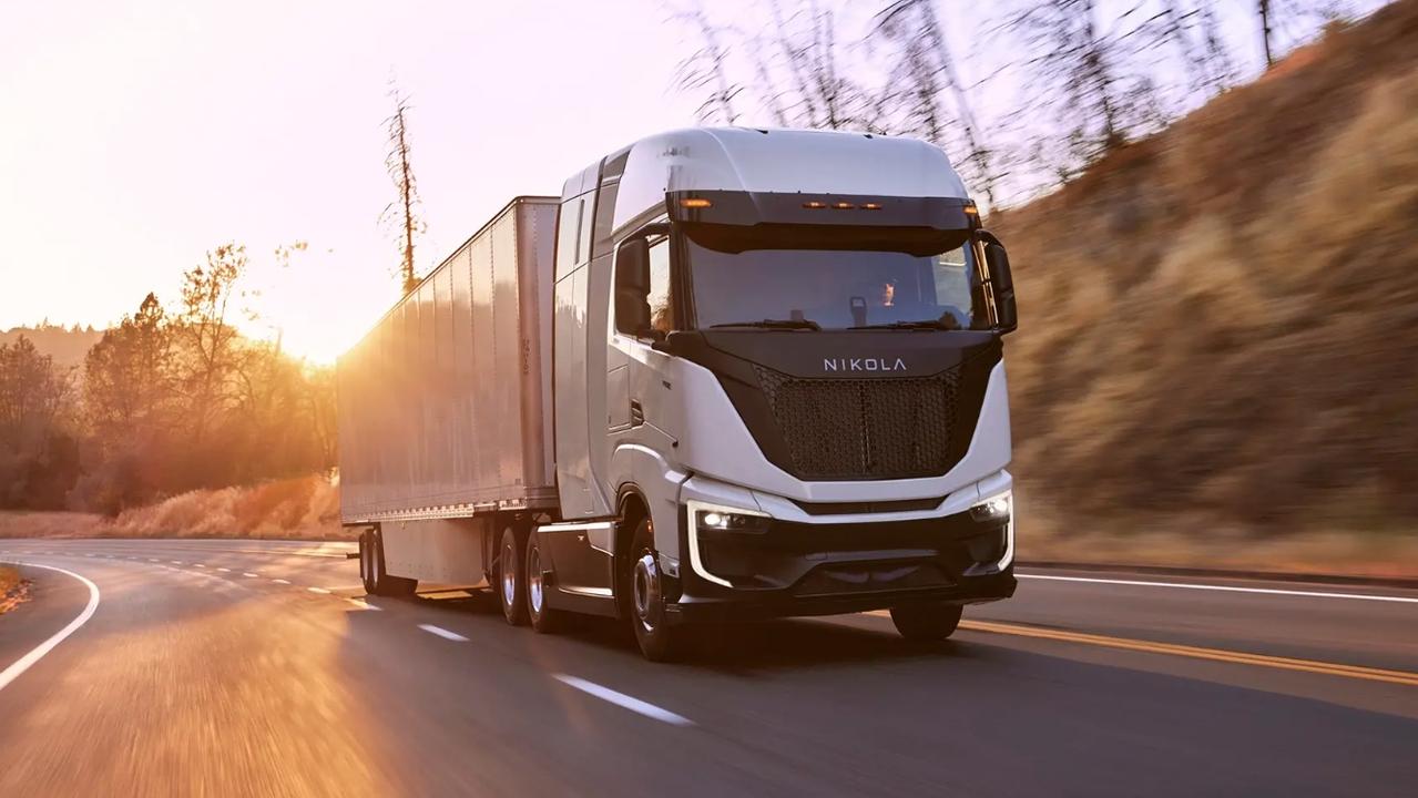 US electric truck manufacturer Nikola has declared bankruptcy. Picture: Supplied