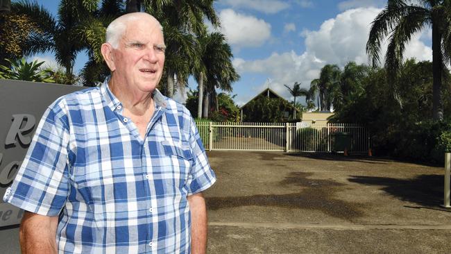 Garth Morgan outside the Ocean Resort Village. Picture: Tony Martin