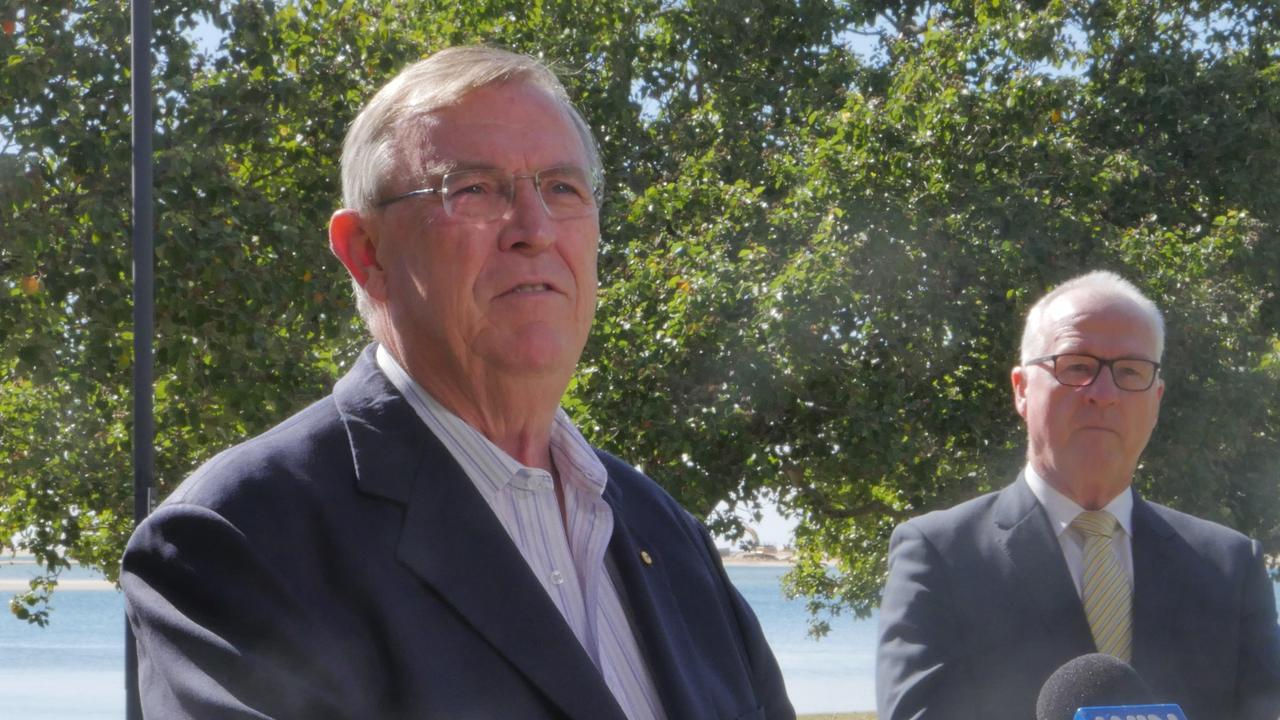 Visit Sunshine Coast chair David Ryan, left.