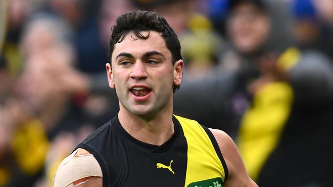 Tim Taranto of the Tigers. Photo by Quinn Rooney/Getty Images