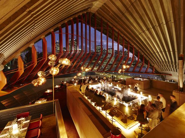 Bennelong’s stunning interior.