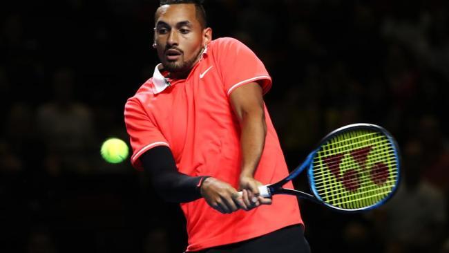 Kyrgios will play Raonic in round one