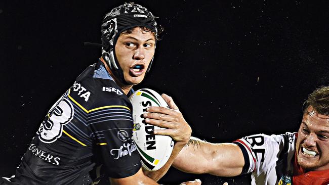 Kalyn Ponga delivered another eye-catching performance for the Cowboys. Picture: Zak Simmonds