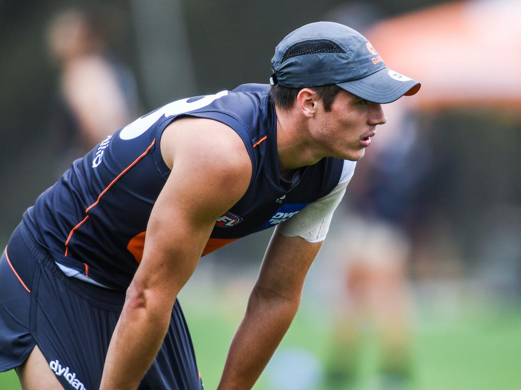 Former Giants player Lachie Tiziani. Picture: AAP Image/Brendan Esposito