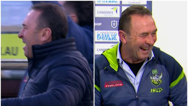 Ricky Stuart suffers hilarious injury