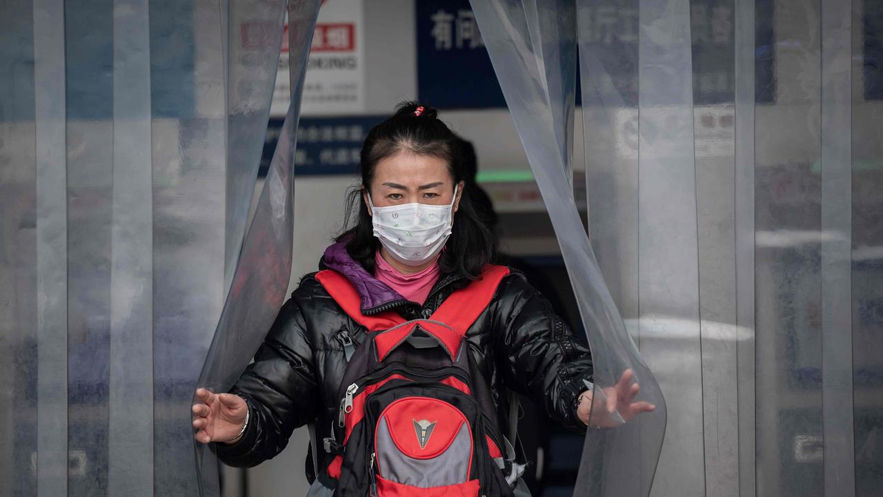 The outbreak is believed to have started in Wuhan, China. (Photo by NICOLAS ASFOURI / AFP)