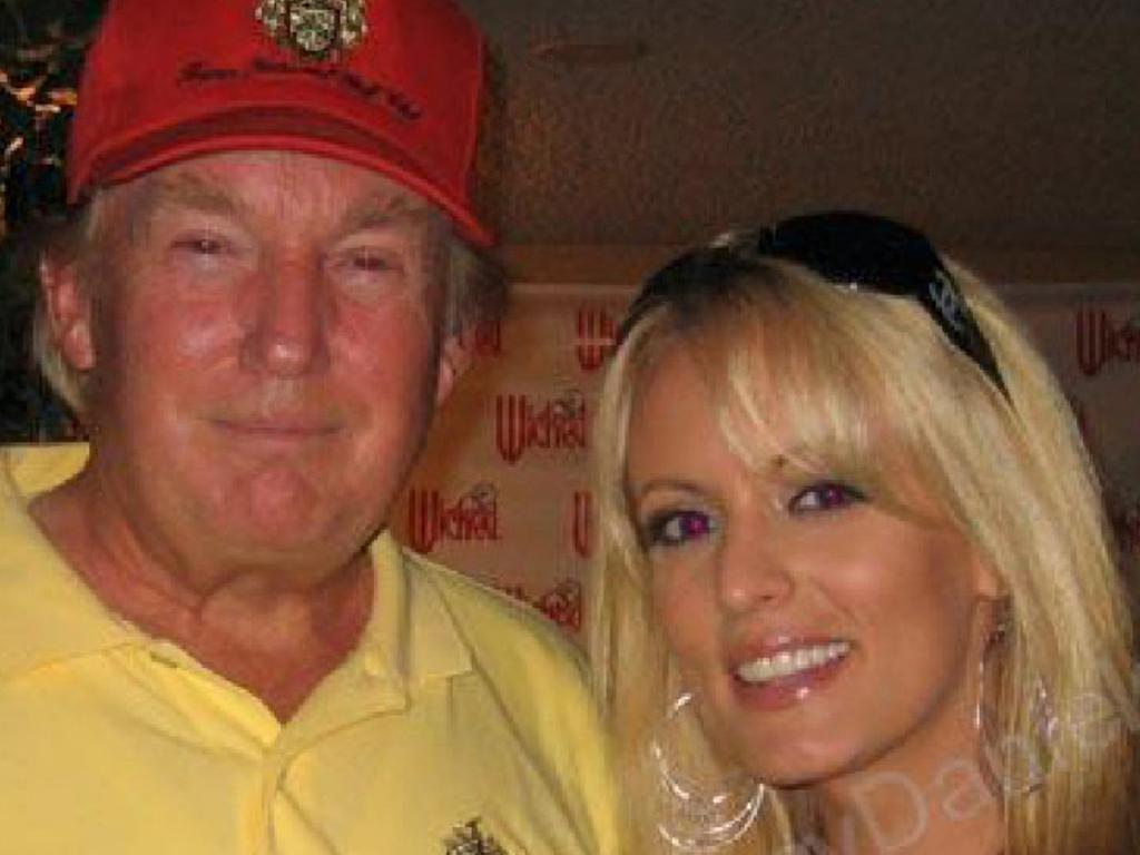 Donald Trump denied having any relationship with porn star Stormy Daniels. Picture: Supplied