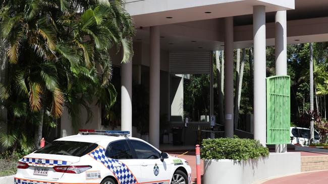 Holiday Inn Cairns Harbourside on Lake St has been operating as Cairns' second Covid-19 quarantine hotel. Picture: Brendan Radke