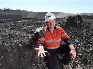 Andy Scouller is the wash plant manager at New Acland Coal Mine.Pic Annette Dew