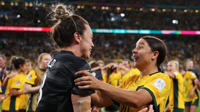 The Matildas are making history. (Photo by Elsa - FIFA/FIFA via Getty Images)